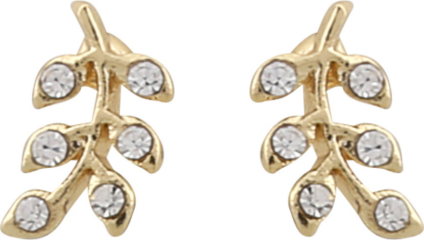 Snö of Sweden Minna, Øredobber forgylt med blader