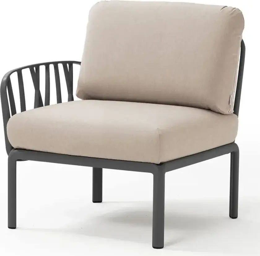 Komodo siste del Anthracite - Canvas Sunbrella