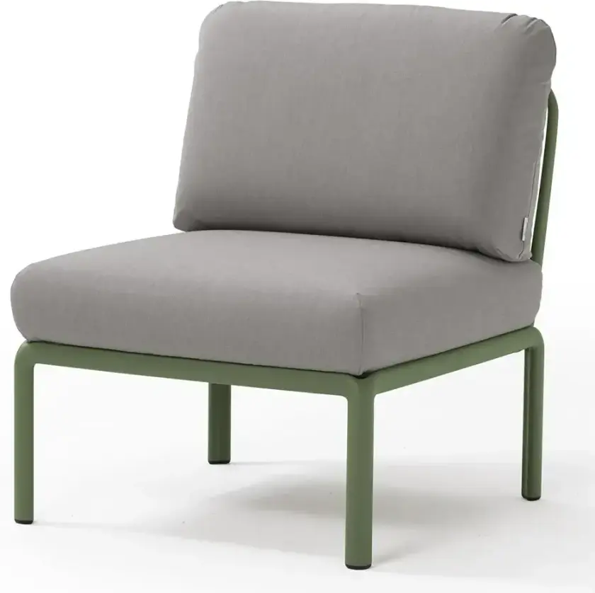 Komodo midtdel Agave - Grigio