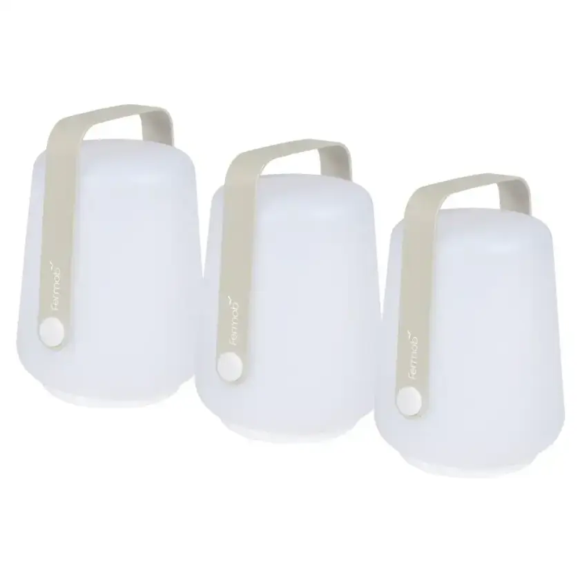 Balad Lampe H12 3-pakning Clay Gray