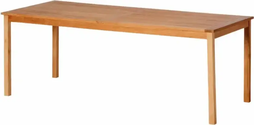 Oxford 90x210 cm spisebord teak