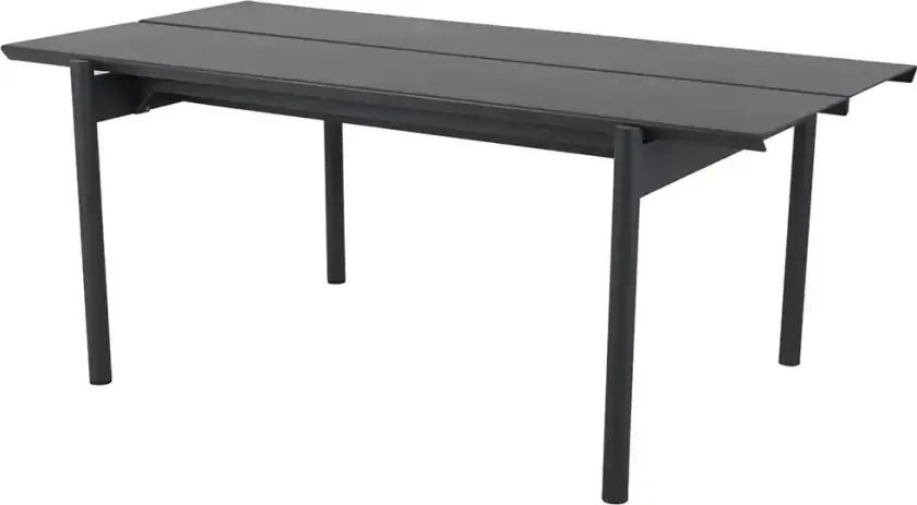 B45 spisebord 90 x 180 cm antrasitt