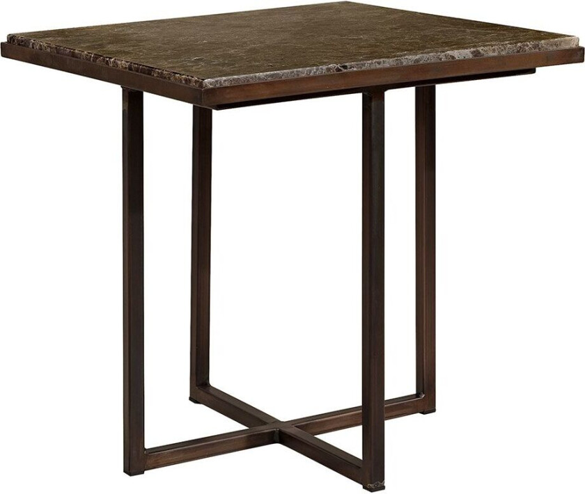 Scala salongbord brun marmor 50 X 50 cm