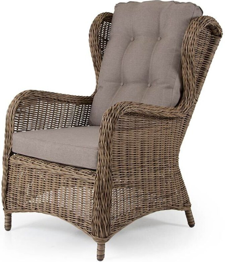 Rosita lenestol natur/beige