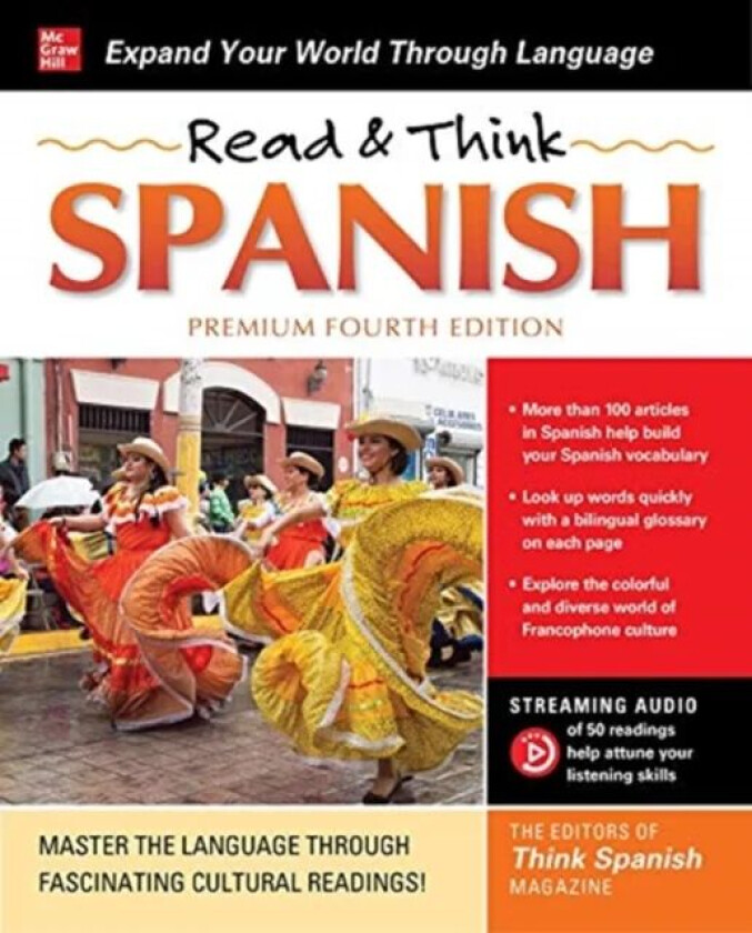 Read & Think Spanish, Premium Fourth Edition av The Editors of Think Spanish