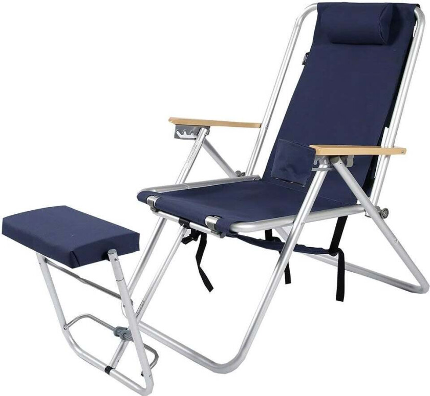 Roxy strandstol senior blå