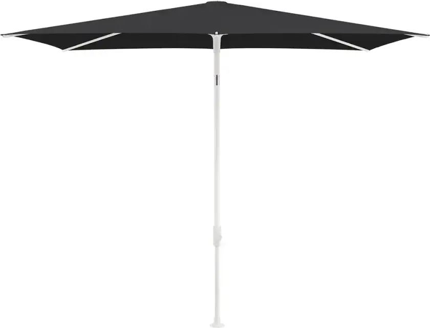 Smart parasoll 210x150 cm matt white Kat.4 408 Black