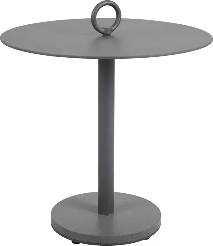 Niobe sidebord 50 cm antrasitt