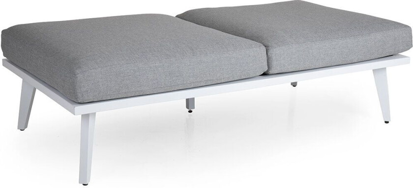 Villac 2-seter modul hvit/grå