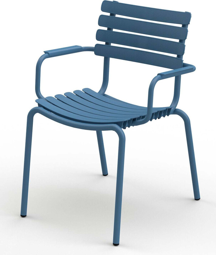 ReCLIPS spisestol blå/blå aluminium