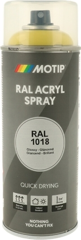 Ral 1018 High Gloss Zinc Yellow