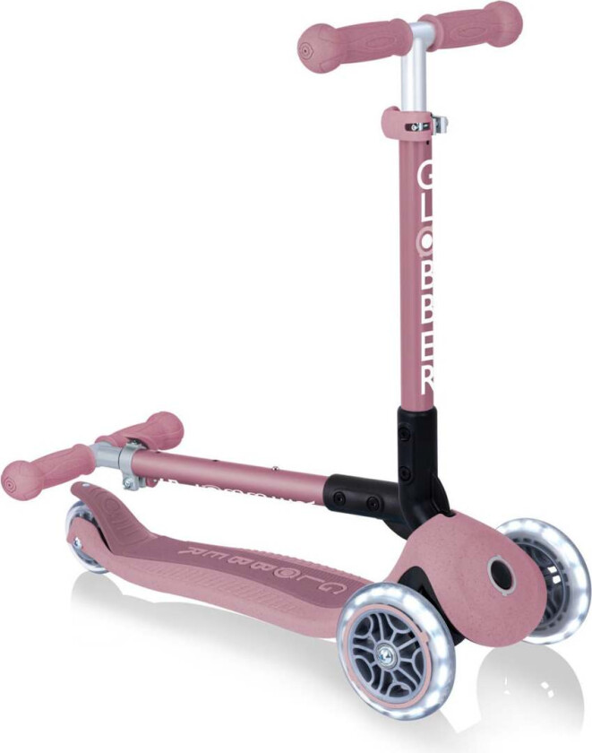 Junior Foldable Light Ecologic Sparkesykkel, Berry - Sparkesykler & Kickbikes