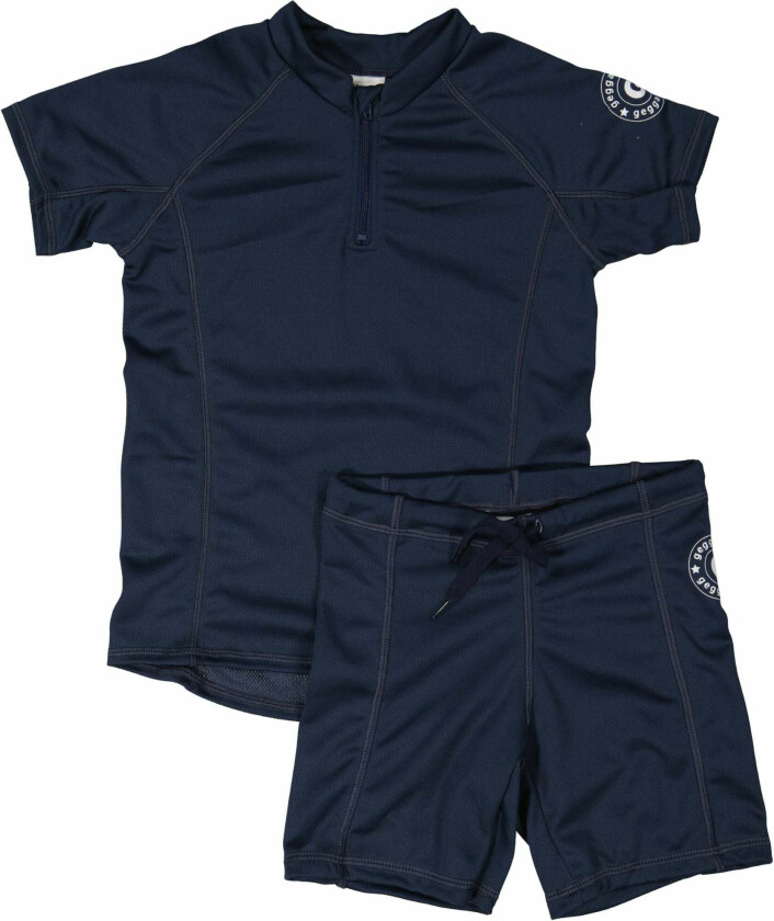 Badetøy, Mørkeblått, 86-92 - UV Klær - 100% Polyester