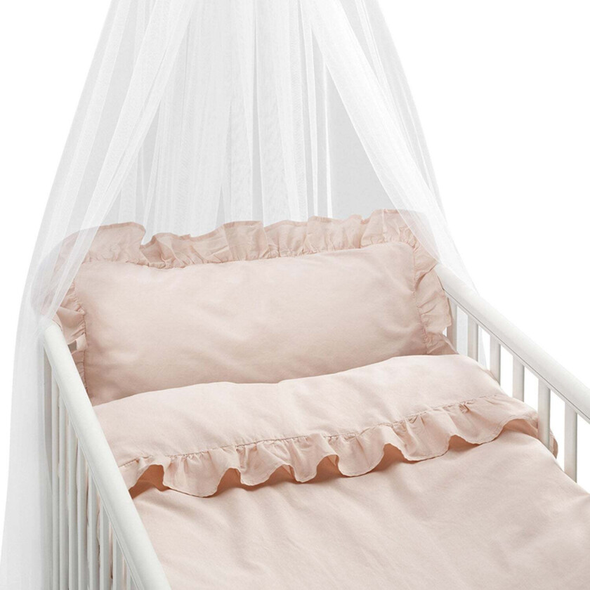 Sengesett Volang 100 x 130 2-delt, Rosa - Sengesett - 100% Bomull