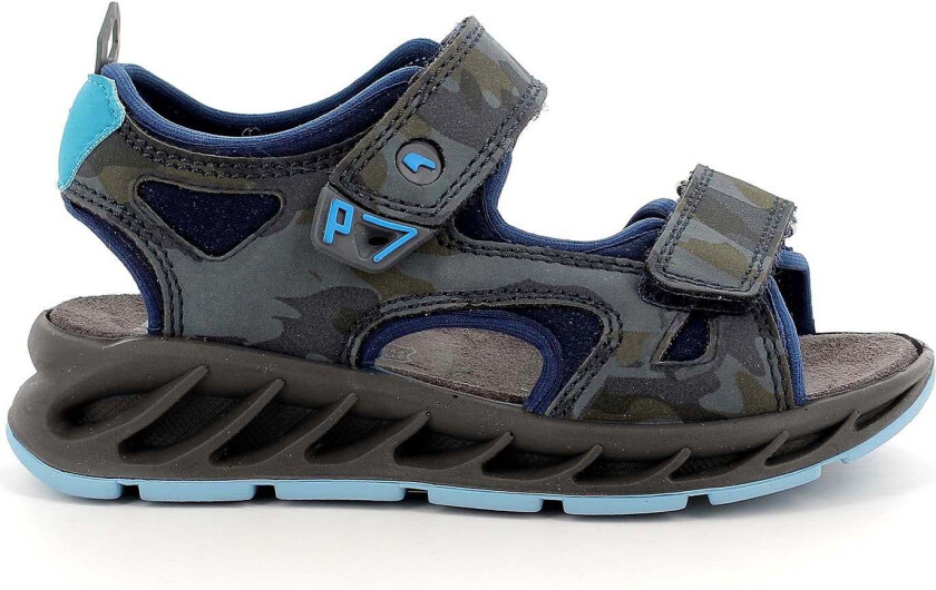 PON Sandal, Blå, Str. 33 - Sandaler & Slippers