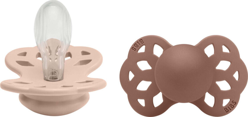 Infinity Smokker 2-pack Silikon Str 2 Symmetrisk, Blush/Woodchuck - Smokker