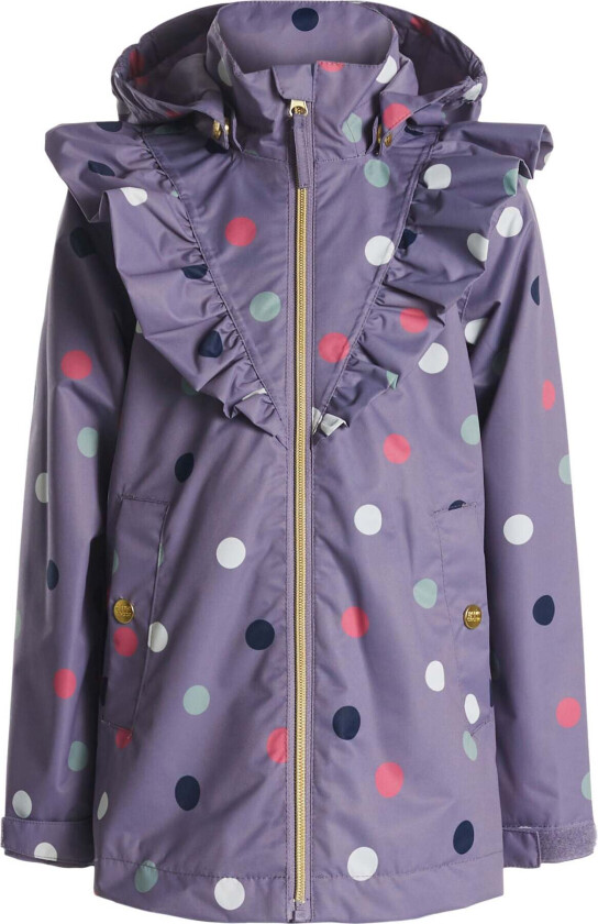Astrid Skalljakke, Dots Lavender Gray, 134-140 - Skallklær - 100% Polyester