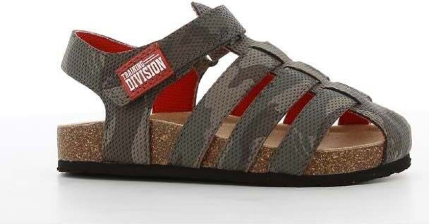 Sandal, Dark Grey, Str. 30 - Sandaler & Slippers - 100% Polyester