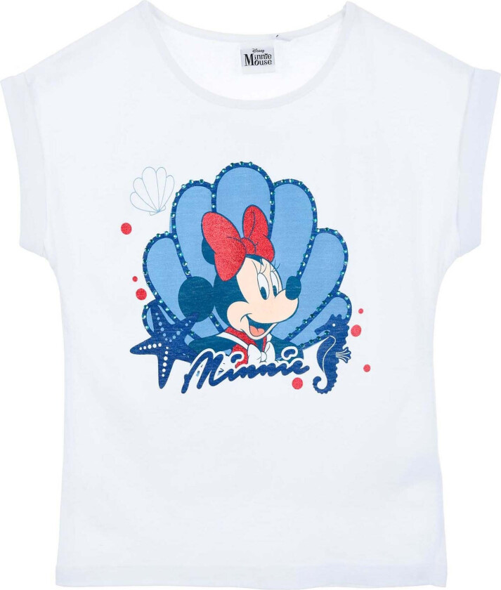 T-skjorte, Hvit, 6 år - T skjorter & Topper - 100% Bomull