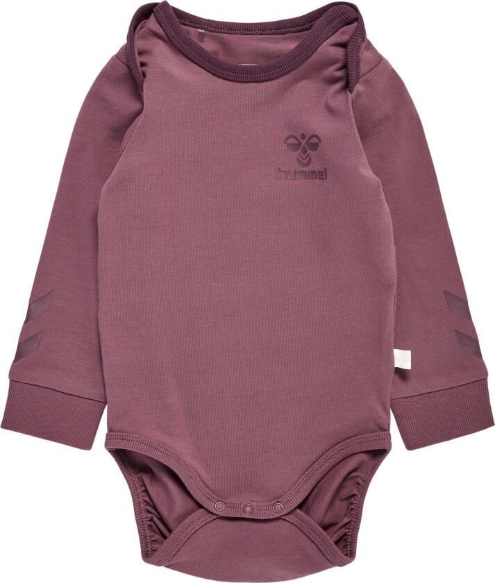 Maule Body, Rose Brown, 98, Babyklær - Bodys - Bomull,Elastan