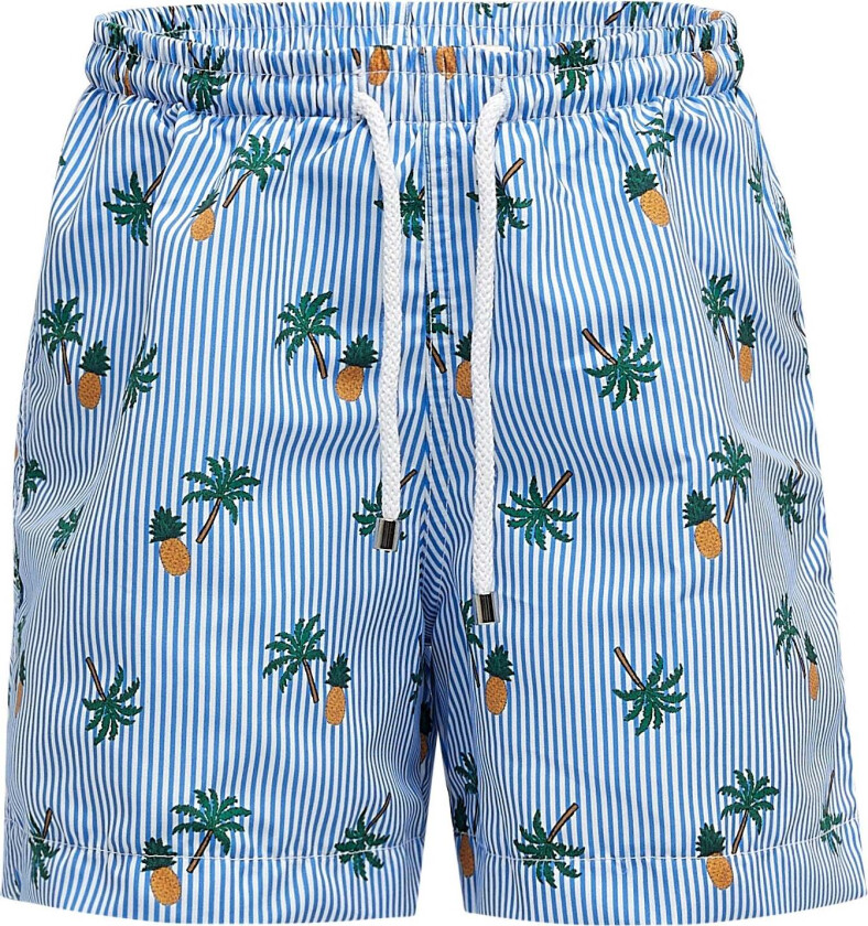 Max Badeshorts, Palm Beach Blue, 8 år - Badetøy