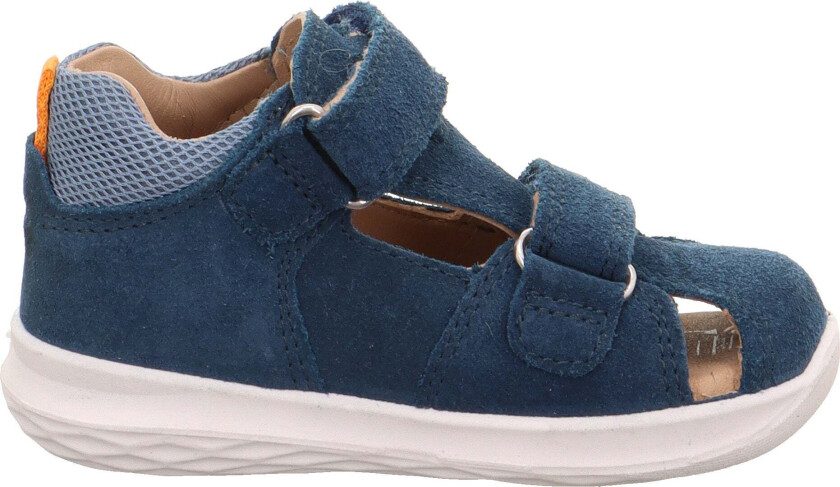 Bumblebee Sandaler, Blå/Oransje, 20 - Sandaler & Slippers - Skinn