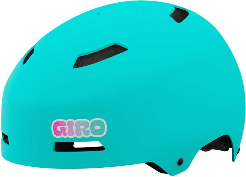 DIME FS Mips Sykkelhjelm, Mat Screaming Teal, XS - Sykkelhjelmer