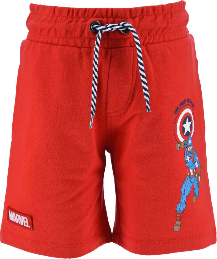 Shorts, Rød, 4 år - Shorts - 100% Bomull