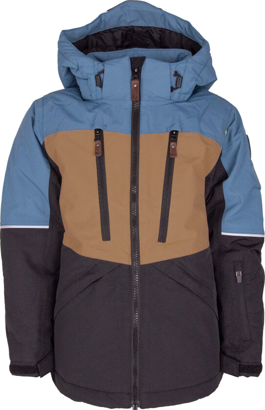Alpine Vinterjakke, Blå/Svart, 120 - Barnejakker - Nylon
