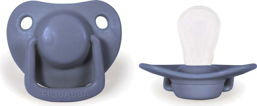 Smokk 0-6m 2-pack, Powder Blue - Smokker - Silikon