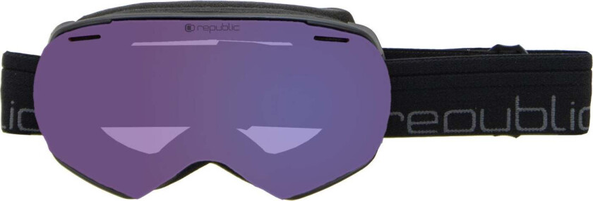 Skibriller R810 HCS, Svarte -  Alpint