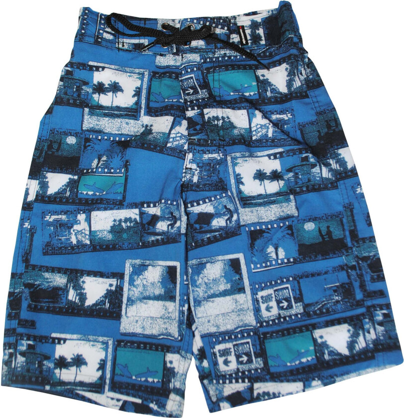 Kipy JR Badeshorts, Blå 152 - Badetøy