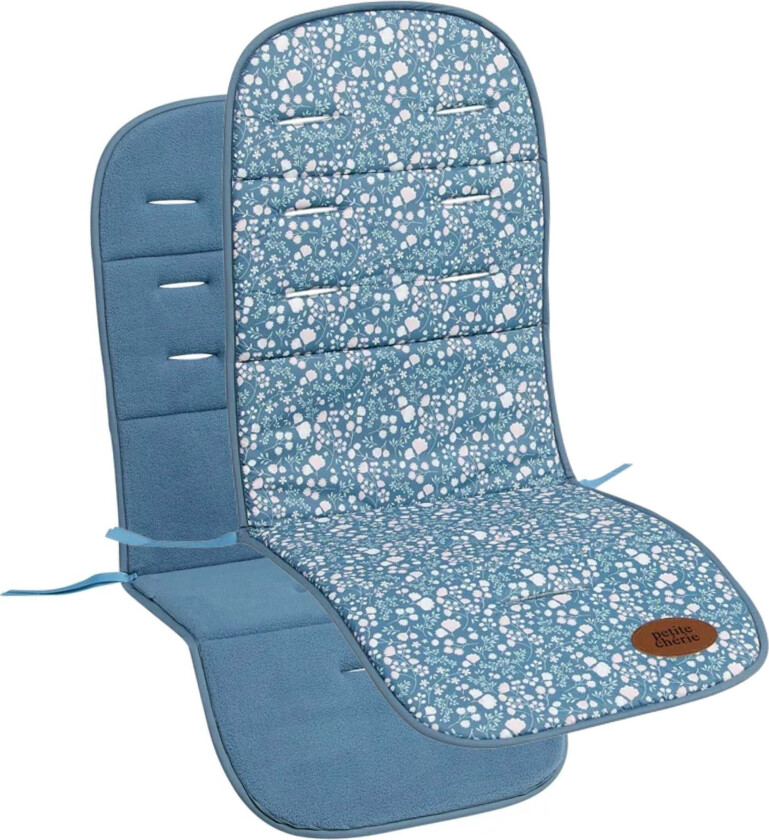 Flowers Sittepute, Blue Mirage - Sitteputer & Lammeskinn - 100% Polyester