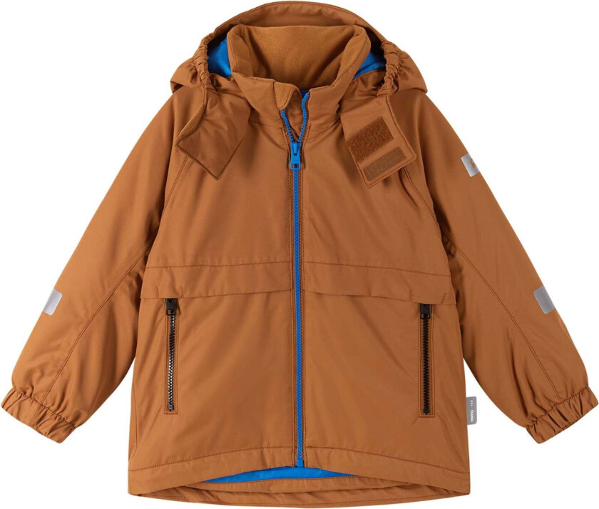 Raisio Vinterjakke, Cinnamon Brown, 116 - Barnejakker - Polyester