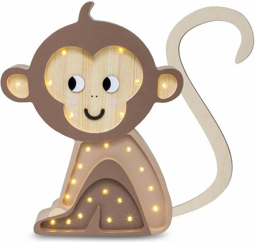 LittleLights Nattbordlampe Ape - Nattlamper - Tre
