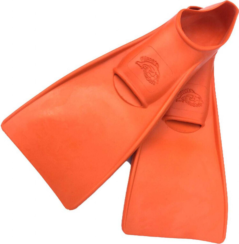 Svømmeføtter, Orange 28-30 - Svømmeføtter