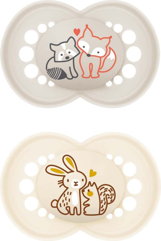 Smokker 2-Pack 16-36m, Neutral - Smokker - Plast,Silikon