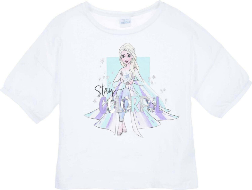 T-skjorte, White, 8 år - T skjorter & Topper - 100% Bomull