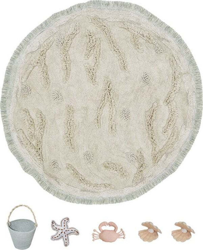 Lorena Canals Leketeppe Island Ø120 - Tekstiler - Bomull