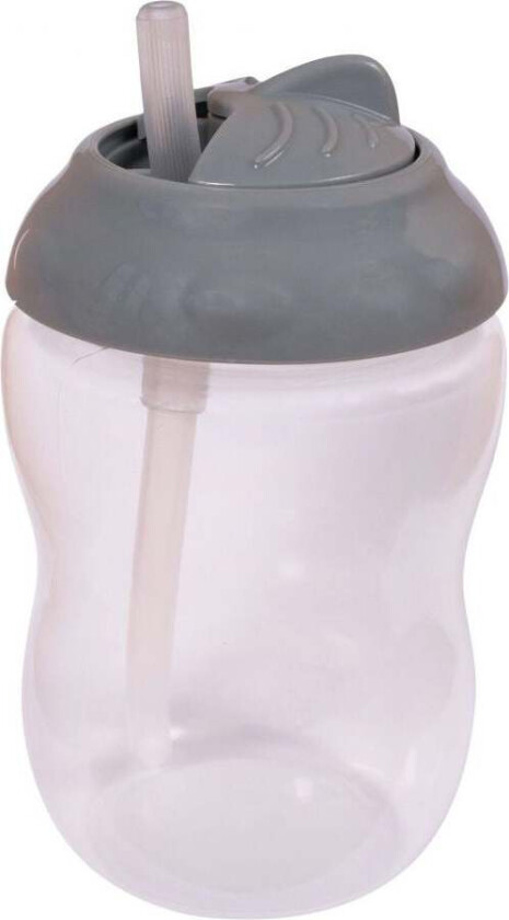 Drikkeflaske, Dark Grey - Barnekopper & Tilbehør - Silikon