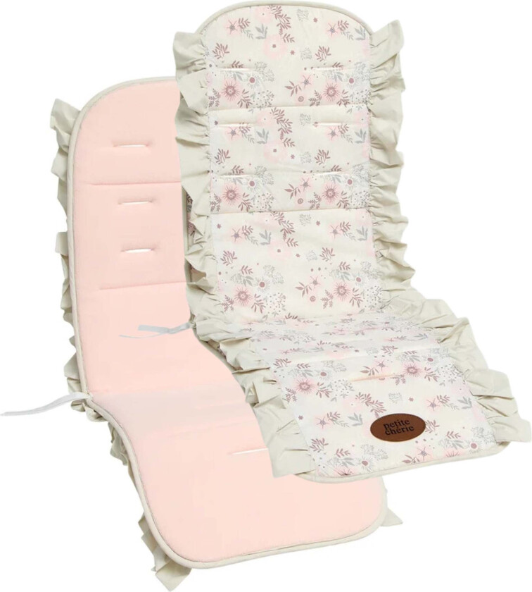 Dreams Sittepute, Flowers/Barely Blue - Sitteputer & Lammeskinn