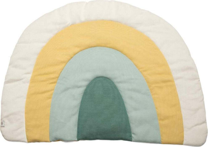 Bilde av Leketeppe Regnbue, Dusty Green - Tekstiler - Bomull,Polyester
