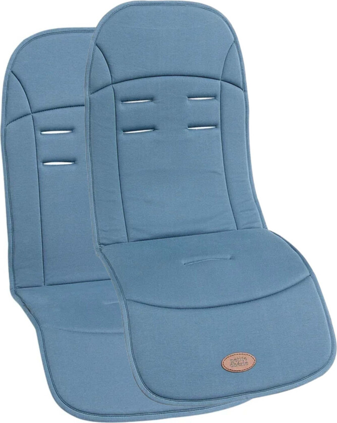 Memory Foam Sittepute, Blue Mirage - Sitteputer & Lammeskinn - 100% Bomull