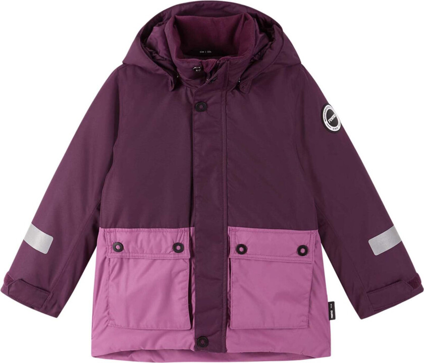 Luhanka Vinterjakke, Mørkelilla, 122 - Barnejakker - Polyester