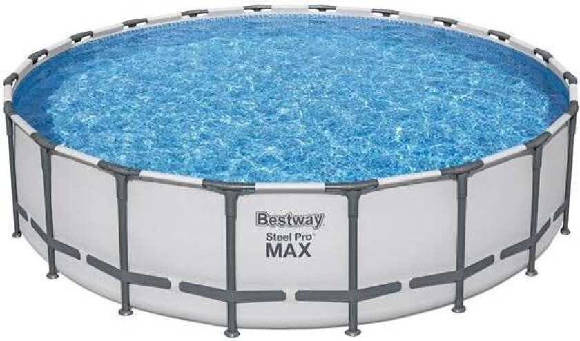 Steel Pro Max Basseng 610x132 cm - Bassenger - Plast,Stål,Polyester