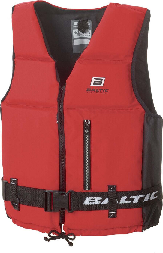 Mist Redningsvest, Rød, 25-40kg - Båt & Fiske