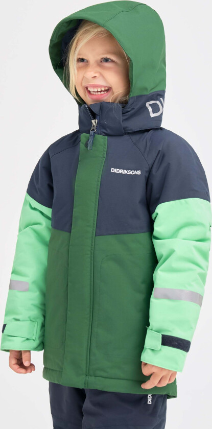 Lun Vinterjakke, Pine Green, 100 - Barnejakker - 100% Polyester
