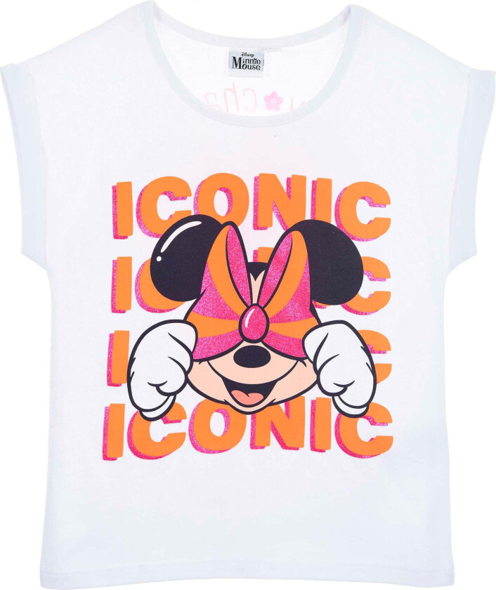 T-skjorte, White, 8 år - T skjorter & Topper - 100% Bomull