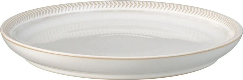 Natural Canvas coupe tallerken 21 cm Textured