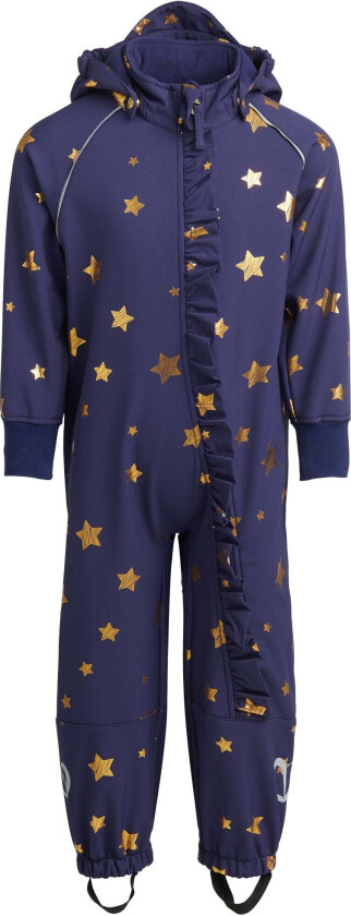 Petite Cherie Atelier Paulin Softshelldress, Eclipse, Str. 92 - Softshellklær - Polyester